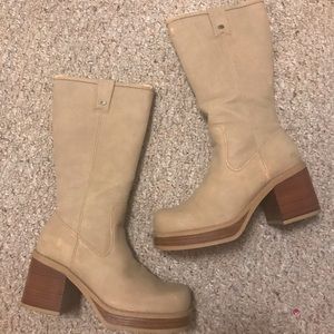 Vintage Chunky Platform Faux Skechers Boots